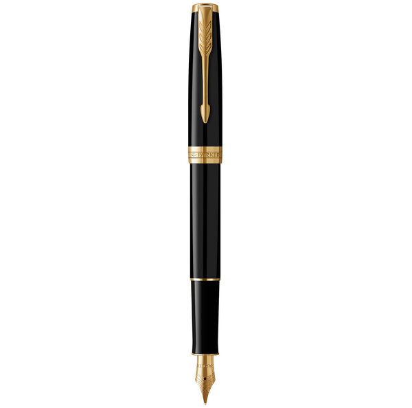 PARKER Sonnet Stylo plume  Noir  Plume moyenne  Coffret cadeau