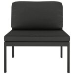 Salon de jardin meuble d'extérieur ensemble de mobilier 9 pièces avec coussins aluminium anthracite 02_0017892