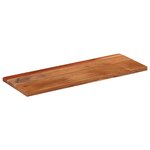vidaXL Dessus de table 70x40x2 5 cm rectangulaire bois massif d'acacia