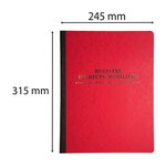 Registre Objets mobiliers - 32 x 24 cm, 80 pages