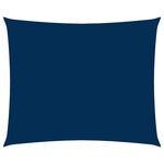 vidaXL Voile de parasol Tissu Oxford rectangulaire 2 5x4 m Bleu