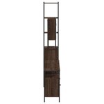 vidaXL Ensemble de meubles de salle de bain 4 Pièces Chêne marron