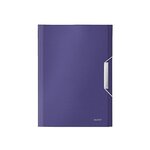 Trieur à soufflet Style A4 PP 6 compartiments Bleu LEITZ