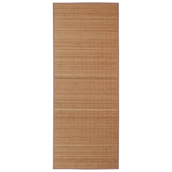 vidaXL Tapis en bambou 160x230 cm Marron