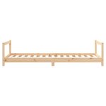 vidaXL Cadre de lit pour enfant 90x190 cm Bois de pin massif