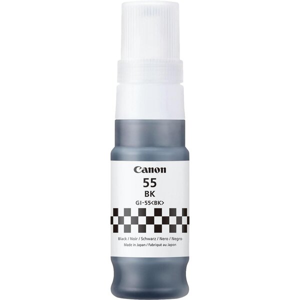 Flacon d'encre 6292C001 GI-55 BK Noir CANON