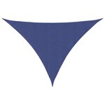 vidaXL Voile de parasol tissu oxford triangulaire 4x5x6 4 m bleu