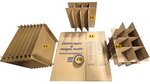 Kit Déménagement Vaisselle – 6 cartons multi usages, 6 séparateurs et 1 rouleau adhésif