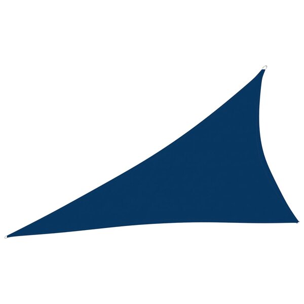 vidaXL Voile de parasol Tissu Oxford triangulaire 3x4x5 m Bleu