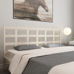 vidaXL Tête de lit 185 5x4x100 cm Bois massif de pin
