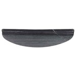 vidaXL Tapis d'escalier autocollants 15 Pièces 56x17x3 cm Bleu