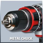 Einhell perceuse à percussion sans fil te-cd 18 li-i bl 2x2 ah 18 v