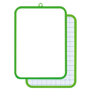 Ardoise plastique effaçable à sec 19x26cm - wonday