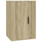 vidaXL Meubles TV muraux 2 Pièces Chêne sonoma 40x34 5x60 cm