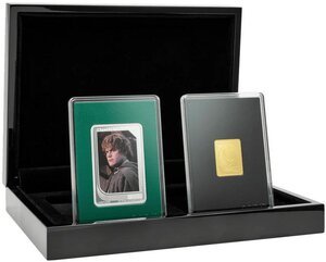 Pièce de monnaie en Argent 25 Dollars – 2 Dollars g 31.1 (1 oz) Millésime 2024 Mint Trading Coins LORD OF THE RINGS MYSTERY BOX