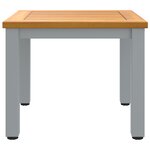 vidaXL Table d'appoint de jardin 45x45x38 cm en bois d'acacia massif