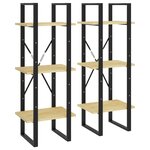 vidaXL Armoire haute 40x30x210 cm Bois de pin solide