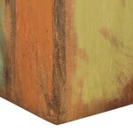 vidaXL Supports pour plantes 2 Pièces bois de récupération massif
