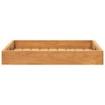 vidaXL Plateau de service 50x50 cm Bois de teck massif