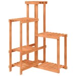 vidaXL Support à fleurs 62 5x61 5x101 5 cm bois massif de sapin