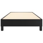 vidaXL Cadre de lit sans matelas noir 90x200 cm similicuir