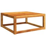 vidaXL Salon de jardin avec coussins 10 Pièces bois d'acacia solide