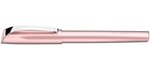 Stylo-plume ceod shiny brillant plume taille m + cartouche bleu roi  rose poudré x 10 schneider