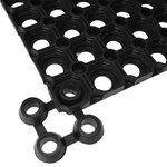 vidaXL Tapis 5 Pièces caoutchouc 22 mm 40 x 60 cm