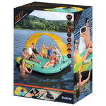 Bestway Île gonflable pour 5 personnes Sunny Lounge 291x265x83 cm
