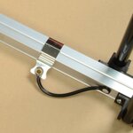 Brüder Mannesmann Ensemble table pliante multifonction Aluminium 3 Pièces