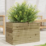 vidaXL Jardinière 70x40x45 5 cm bois de pin imprégné
