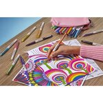 Stylos feutre flair  blister de 20 paper mate