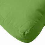 vidaXL Coussin de palette vert mélangé 60x60x10 cm tissu