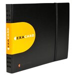 Porte Cartes De Visite Exacard À Pochettes Détachables 240 Cartes Exactive® - 20x25cm - Noir - X 5 - Exacompta