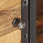 vidaXL Meuble TV 110x30x42 cm Bois massif de manguier