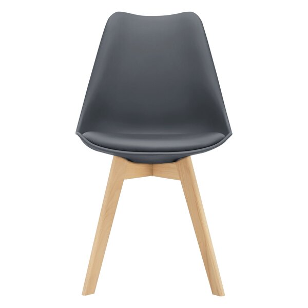 Lot de 6 chaises de salle à manger fläten similicuir hêtre gris 03_0006780