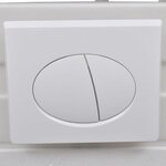 vidaXL Réservoir haut dissimulé 11 L 41 x 14 x (110-125) cm