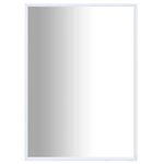 vidaXL Miroir Blanc 70x50 cm