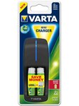 Chargeur 'Mini Charger', avec 2 piles AA, 2.100 mAh VARTA