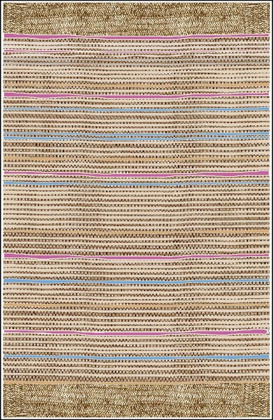 Tapis d'intérieur BAHAR 120 x 180 cm - Multicolore