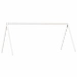 vidaXL Lit haut sans matelas blanc 90x200 cm bois de pin massif