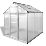 vidaXL Serre Aluminium renforcé 3 46 m²