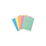 Paquet De 50 Chemises Imprimées 2 Rabats Super 210 - 24x32cm - Couleurs Assorties - X 5 - Exacompta