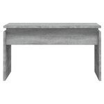vidaXL Table basse Sonoma gris 68x50x38 cm Bois d'ingénierie