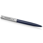 Stylo bille waterman allure deluxe bleu  recharge bleue pointe moyenne  coffret cadeau