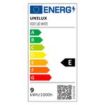 Lampe de bureau LED Vicky, Puissance 9W,  Durée 50 000h, Blanc / Hêtre