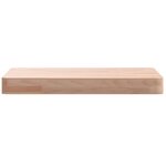 vidaXL Dessus de table 40x40x4 cm carré bois massif de hêtre