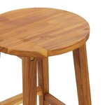 vidaXL Ensemble de bar de jardin 5 Pièces bois d'acacia solide