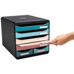 Module De Classement Big Box Maxi 6 Tiroirs Skandi - Couleurs Assorties - Exacompta
