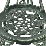 Jeu de bistro 3 pièces aluminium coulé vert 02_0014490